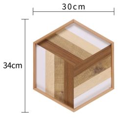 Wooden Serving Tray (Option: A)